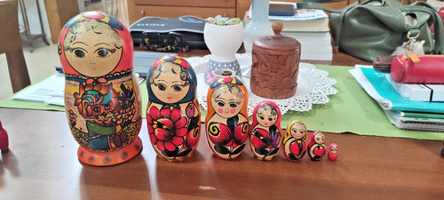 Matrioska originale russa - matrioska, 7