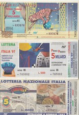 C3672-TRE BIGLIETTI,LOTTERIA