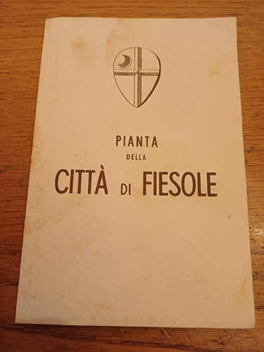 Pianta della città fiesole - pianta,