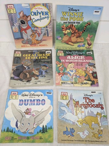 Vintage disney read along book - read,