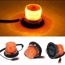 LUCE DI EMERGENZA LED STRADALE 12V MAGNETICA LAMPEGGIANTE ROTANTE AUTO E VEICOLI