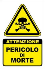 CARTELLO SEGNALETICO -