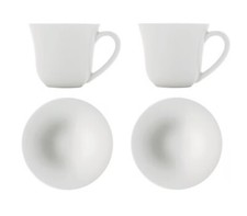 Alessi 4 Tazzine Caffè Ku + 4