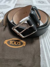 TOD'S Cintura Uomo Nera NUOVA.