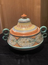 biscottiera ceramica dimensioni H 18 L23