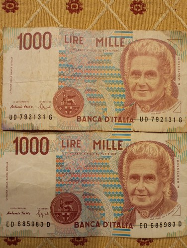 1000 lire montessori - 1000,