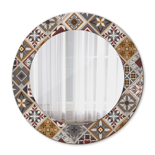 Specchio rotondo elegante con - elegante,