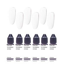 FAVAI Set di 6 smalti per