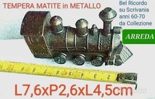 TEMPERAMATITE GIOCO Locomotiva Vapore UFFICI Arreda PORTAFORTUNA UNICO COLEZIONE