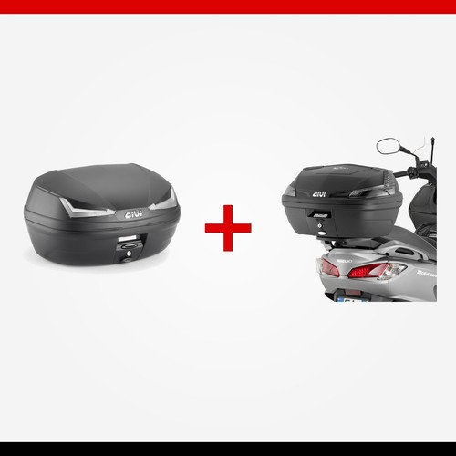 Kit givi e455nt bauletto 45l - e455nt, +