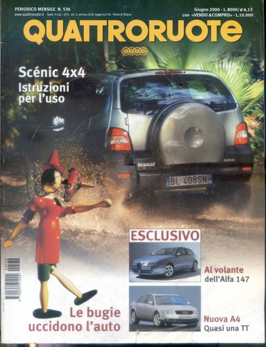 2000 quattroruote scenic - -,
