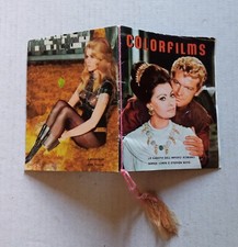 Calendarietto 1970 COLORFILMS Sophia Loren Frank Sinatra Alberto Sordi Bardot