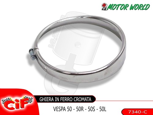 Cornice ghiera cromata - , faro