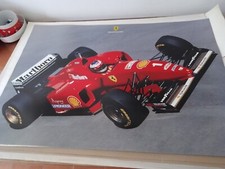 Ferrari M.Schumacher  ,1996 poster ufficiale FERRARI ( Puntografico BS ) 1079/96