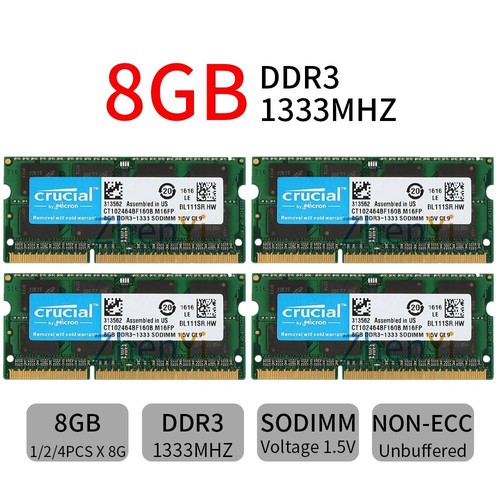 Gb ddr3 1333 mhz - 32,