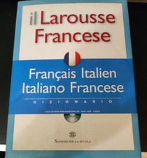 DIZIONARIO ITALIANO FRANCESE IL LAROUSSE FRANCESE SANSONI PER LA SCUOLA