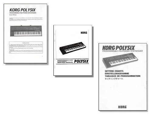 Manuali korg polysix ps6 - manuali,