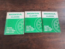 Honda XL250S XL250R Shop
