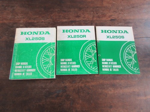 Honda xl250s xl250r - xl250s, shop