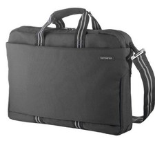 Samsonite Network Laptop Bag 14.1" Super Light Black/Steel Grey - Borsa Laptop