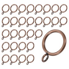 30pcs Red Bronze Curtain Rings