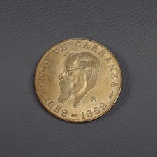 Moneta Argento 5 Pesos Messico