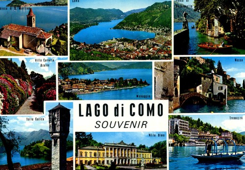 Alte postkarte lago - alte, di