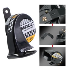 Motorcycle Black Loud 12V Horn