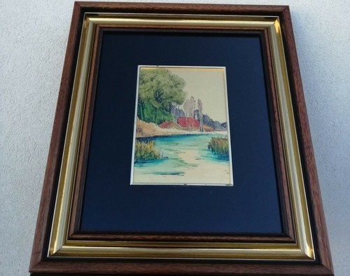 Paesaggio foglia oro - , k