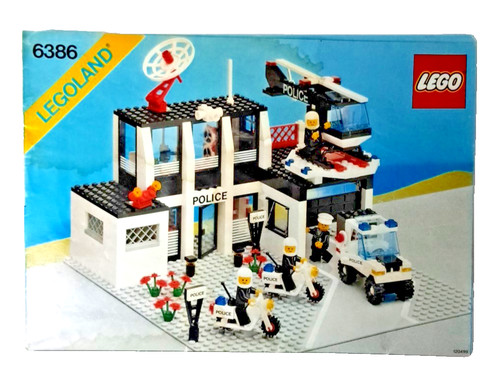 Lego 6386 vintage police - vintage,