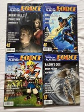 Playstation Force Xenia lotto Riviste 45 46 47 48 Vintage Videogames psx ps1 ps2