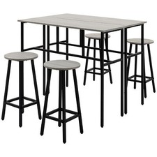 Homcom set bar pezzi con - da,