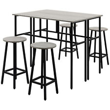 HOMCOM Set da Bar 6 Pezzi con