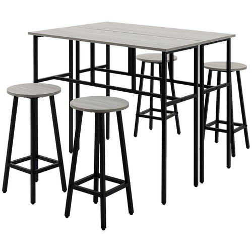 Homcom set bar pezzi - homcom, 6