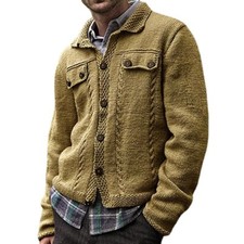 Cardigan maglione giacca uomo
