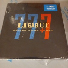 LIGABUE BOX CD 77 SINGOLI + 7 INEDITI NUOVO  SIGILLATO PERFETTO FUORI CATALOGO