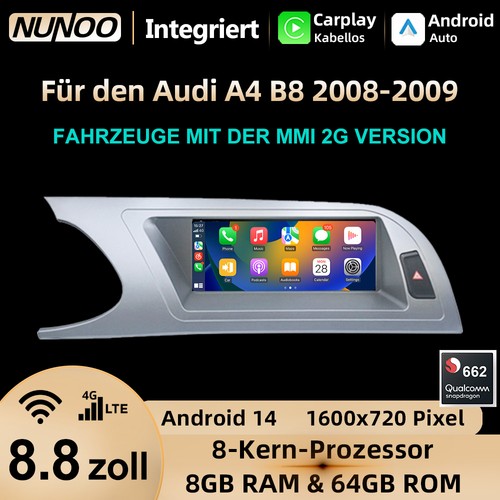 64g carplay per - a4, b8