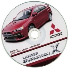 Mitsubishi Lancer EVO X manuale officina per tutti i sistemi Win/Mac