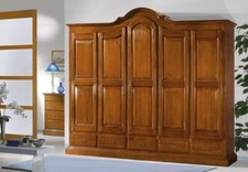ARMADIO 5 ANTE LEGNO MASSELLO