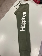 Pantaloni felpa tuta verde