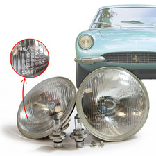 KIT FARI 178MM 7" H4 E-MARK