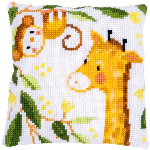 Cuscino punto croce - cuscino,