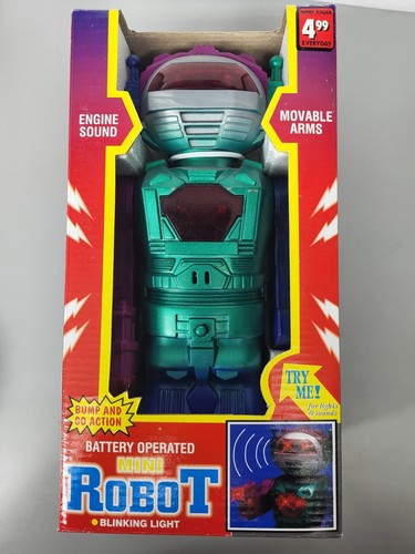 Mini robot batteria - batteria, bump