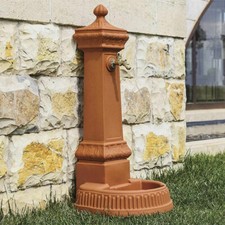 Fontana decorativa da giardino colore terracotta fontane decorative da esterno