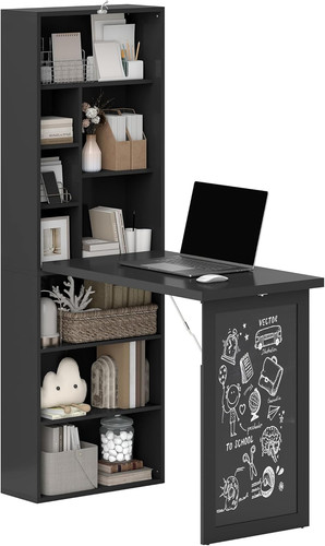 Scrivania con libreria - con, e