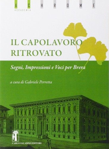 Libro capolavoro ritrovato - -,