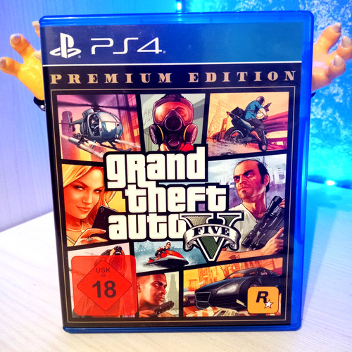 Ps4 grand theft auto - v, 5