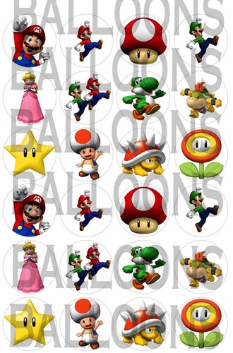 Cialda super mario bros - super,