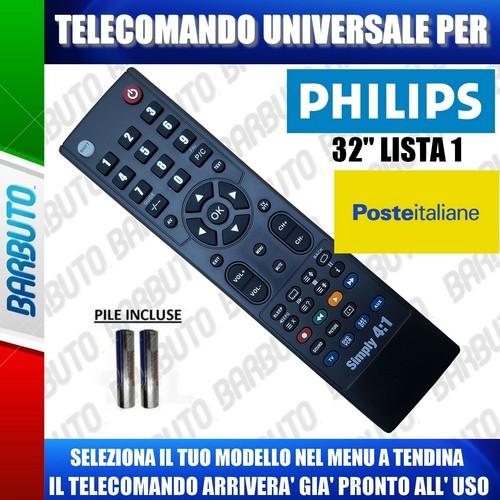 Telecomando universal philips - telecomando,
