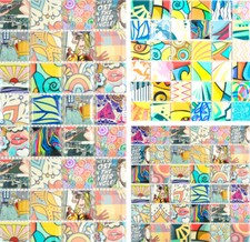 Piastrelle Mosaico Colorate